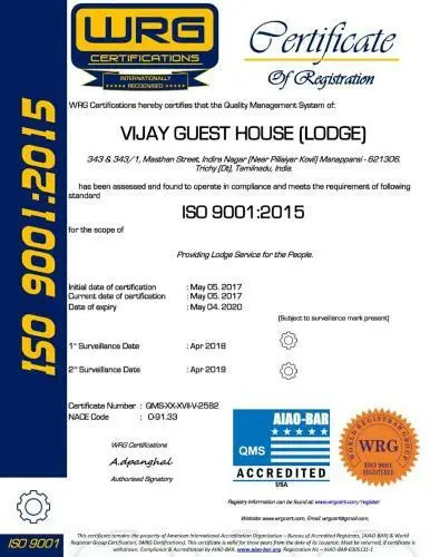 Vijay Guest House Trichy