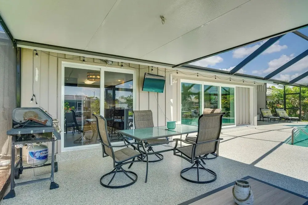 Canalfront Home w/ Dock & Pool: 5 Mi to Ft Myers!