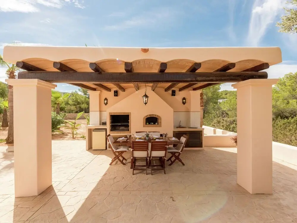 Alluring Mansion in Cala Tarida With Private Pool and Garden