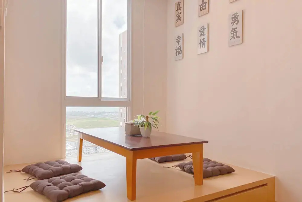 Comfy 1BR at 35th Floor Tokyo Riverside PIK 2 Apartment
