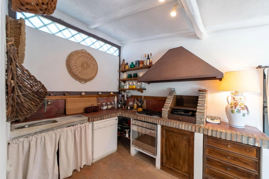 Rustic and bright villa with private pool overlooking the sea.-VillaOlivastri