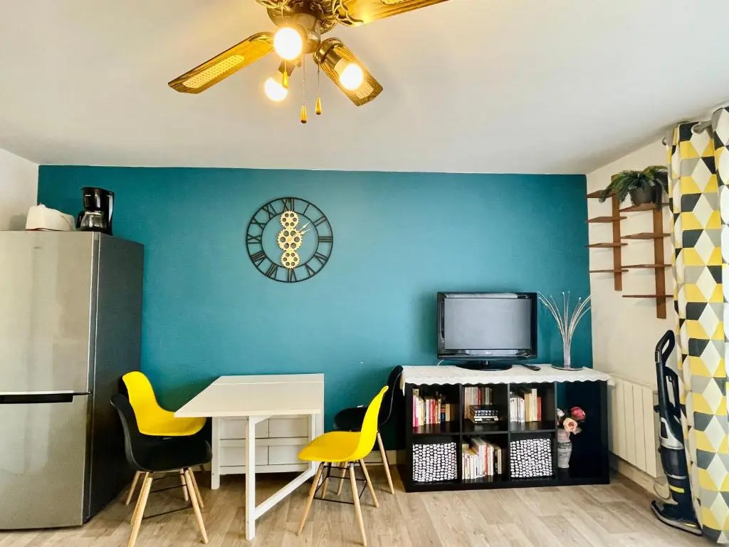 Studio cozy, vue sur le golf Houlgate