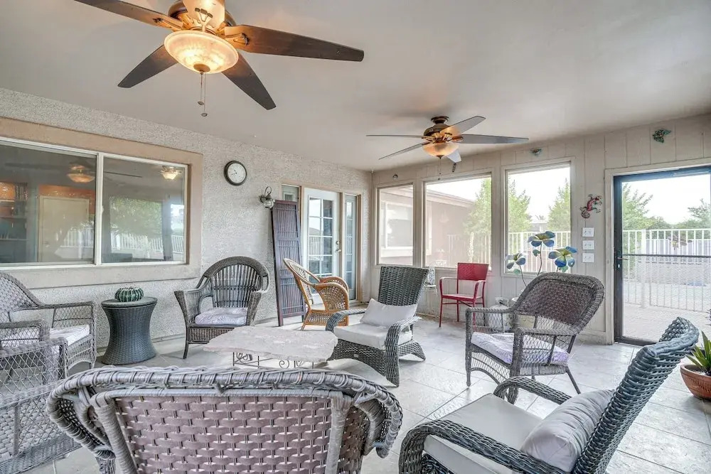 Close to Golf: Sun City Escape w/ Furnished Porch!