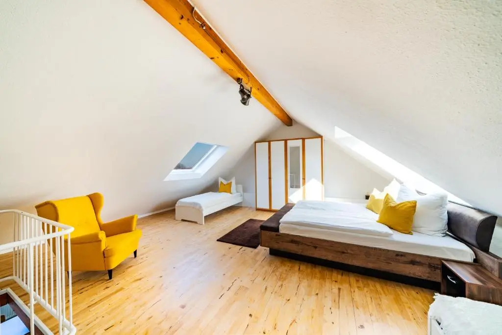 Stylisches Penthouse zentral Tischfussball 100m2 Wii