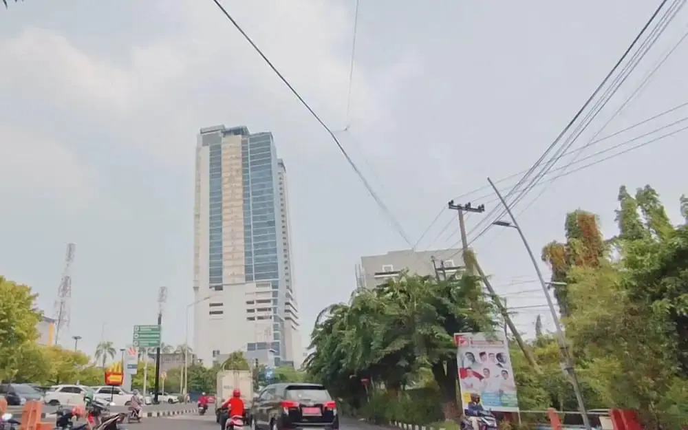 Combined Grey Toned 2Br Apartment At The City Square Surabaya