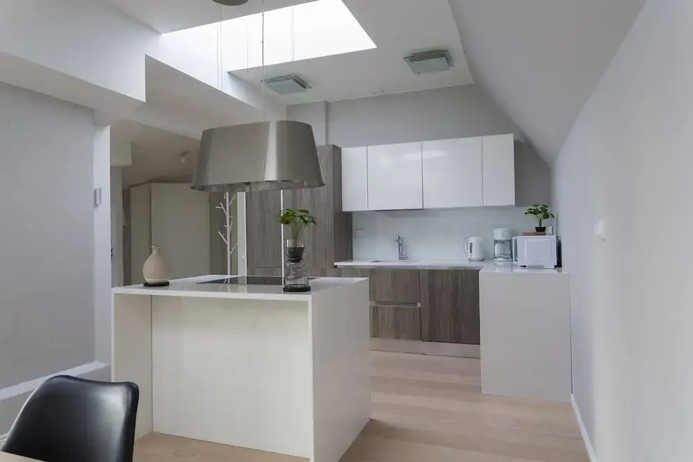 2ndhomes Kluuvi 2BR penthouse with balcony and sauna