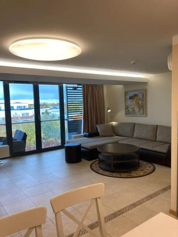 DAUKANTO 10 TWO-ROOM APARTMENT with a view the old town on the 7th floor