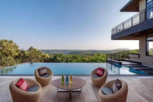 SaffronStays Falcon Hill, Lonavala - luxury villa with infinity pool near Lions Point