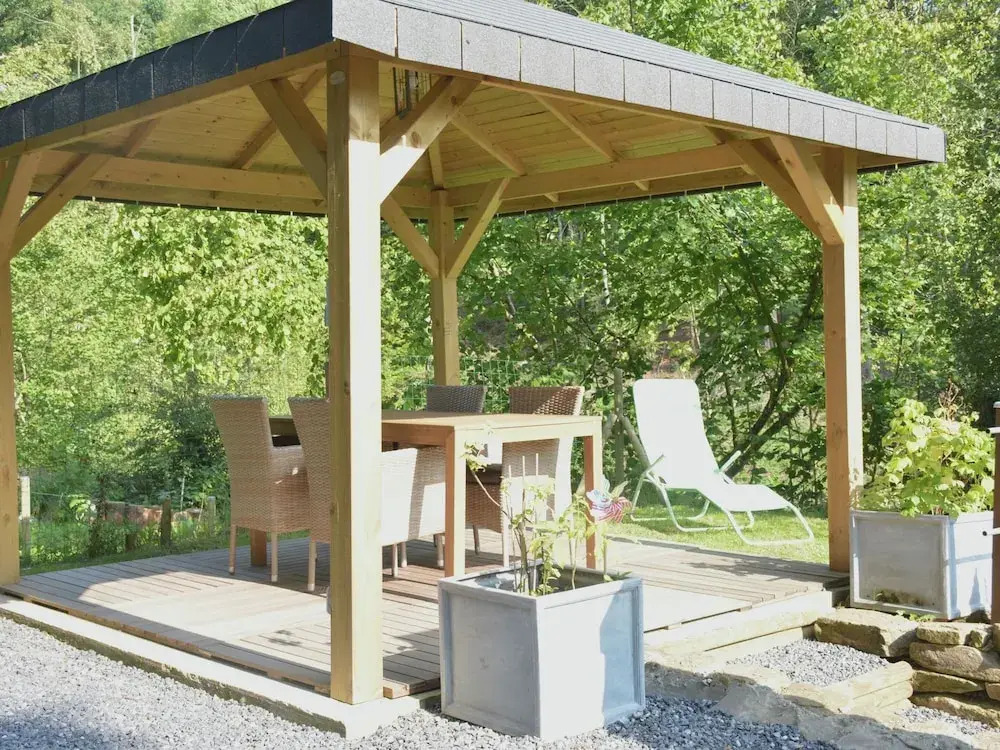 Chalet in Gesves With Roof Terrace, Garden, BBQ