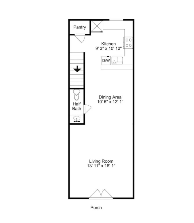The Commons #403 - Three Bedroom Townhome
