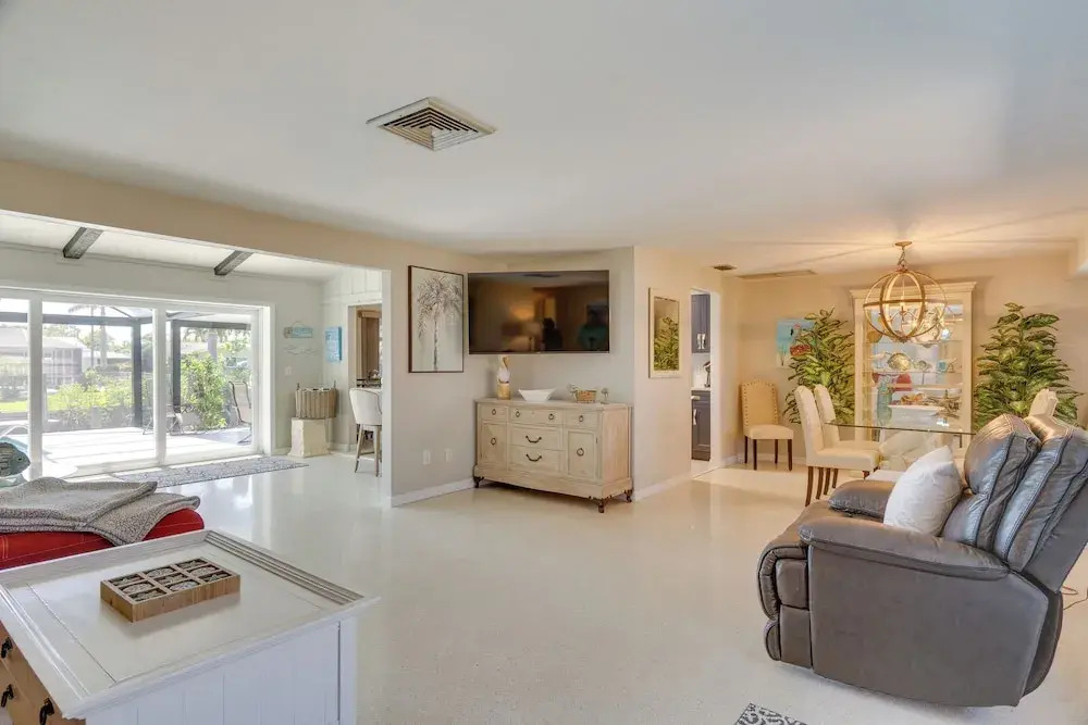 Canalfront Home w/ Dock & Pool: 5 Mi to Ft Myers!