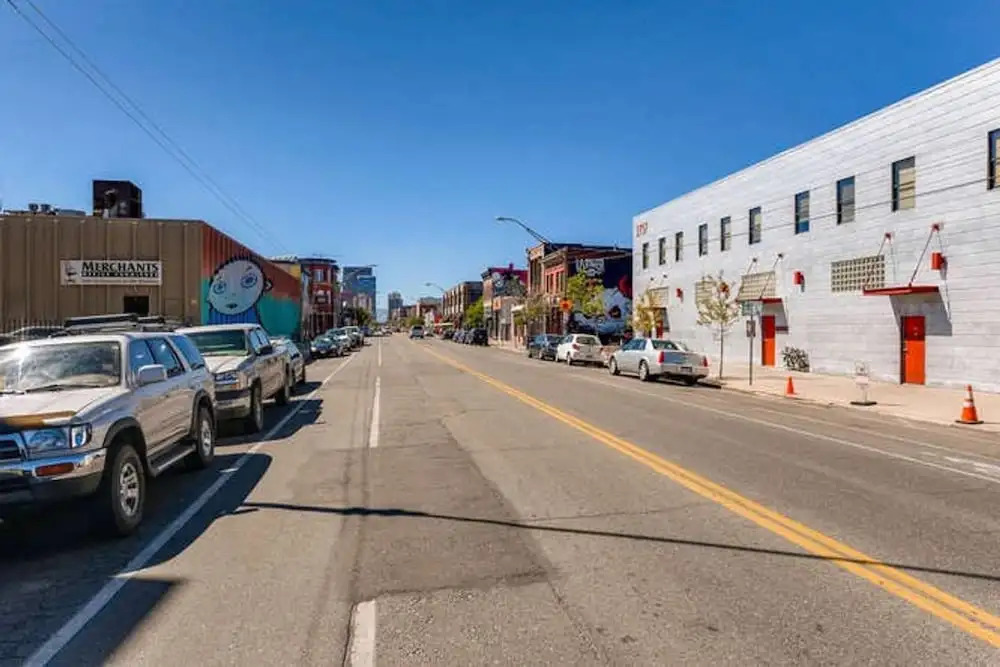 The Traveler's Corner Located on Larimer Street