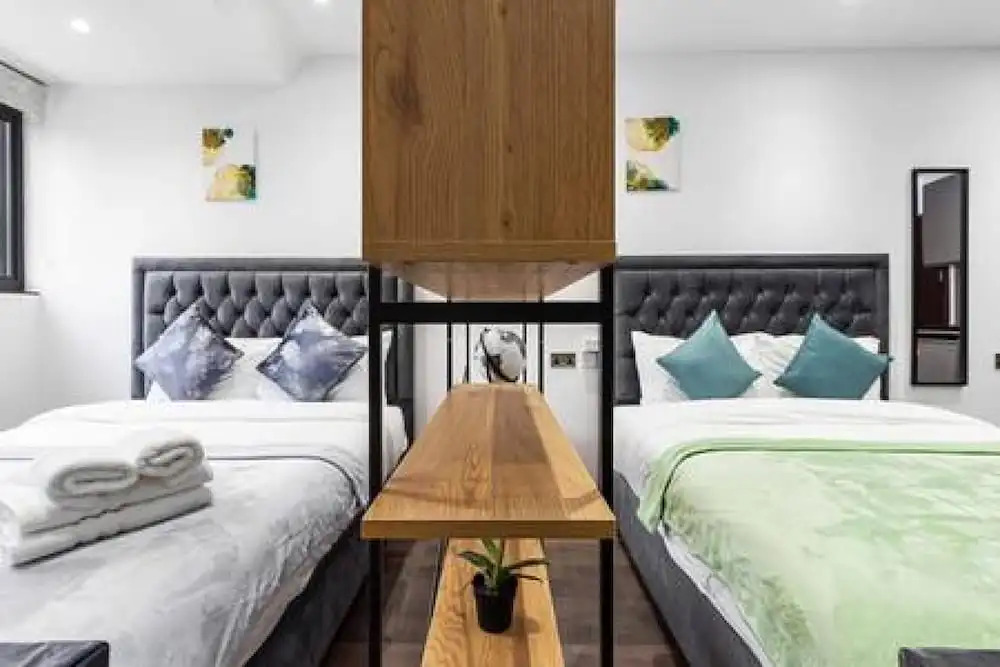 Modern Spacious Suite Sleeps 4 in Central London
