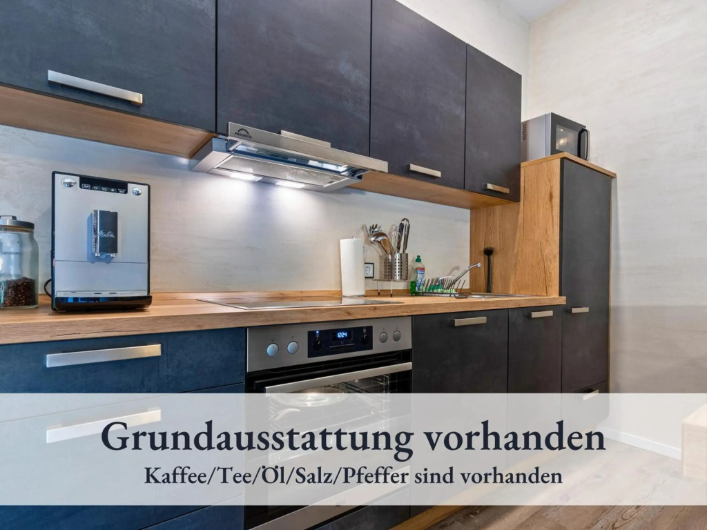 Ferienwohnung River mit Badefass I Kamin I Sauna im Garten I max 5 Personen