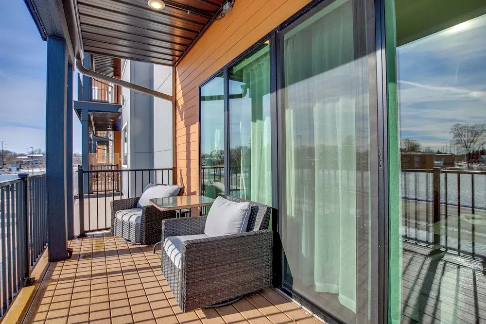 Modern South Pier Condo on Sheboygan River!