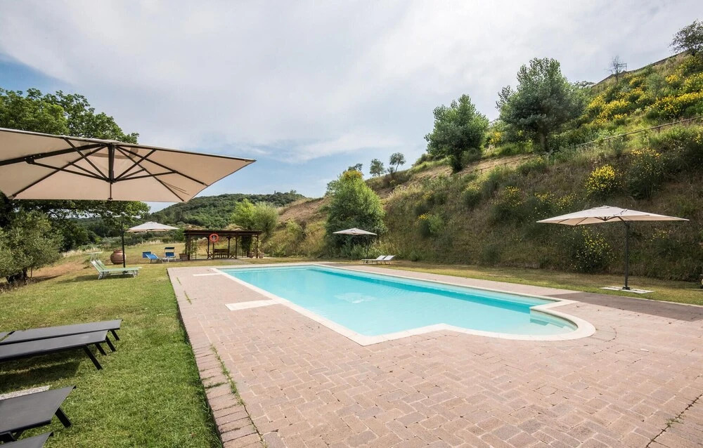 Awesome Apartment in Castelmuzio With 2 Bedrooms, Wifi and Outdoor Swimming Pool