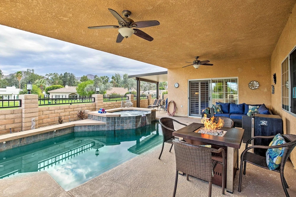 Pool/spa, Theater Room & Views: Palm Desert Home!