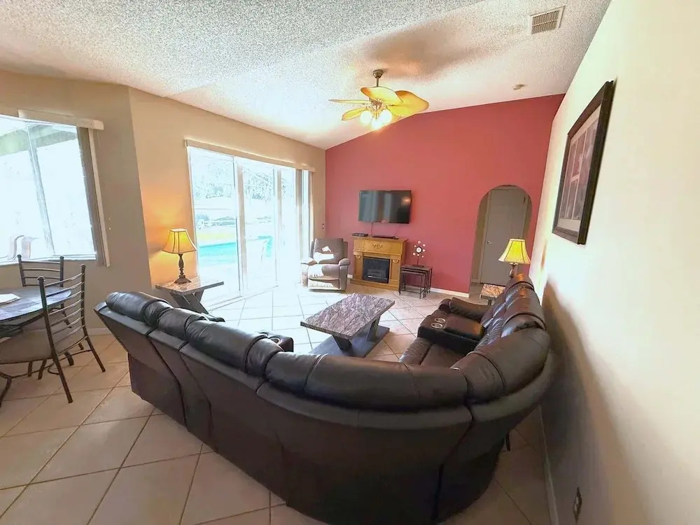 Golf Course Views Large Pool Deck Villa in Southern Dunes