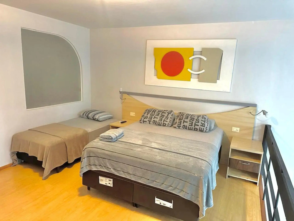 Saint Sebastian Flat 506 - Com Hidro! até 4 pessoas, Duplex, no centro