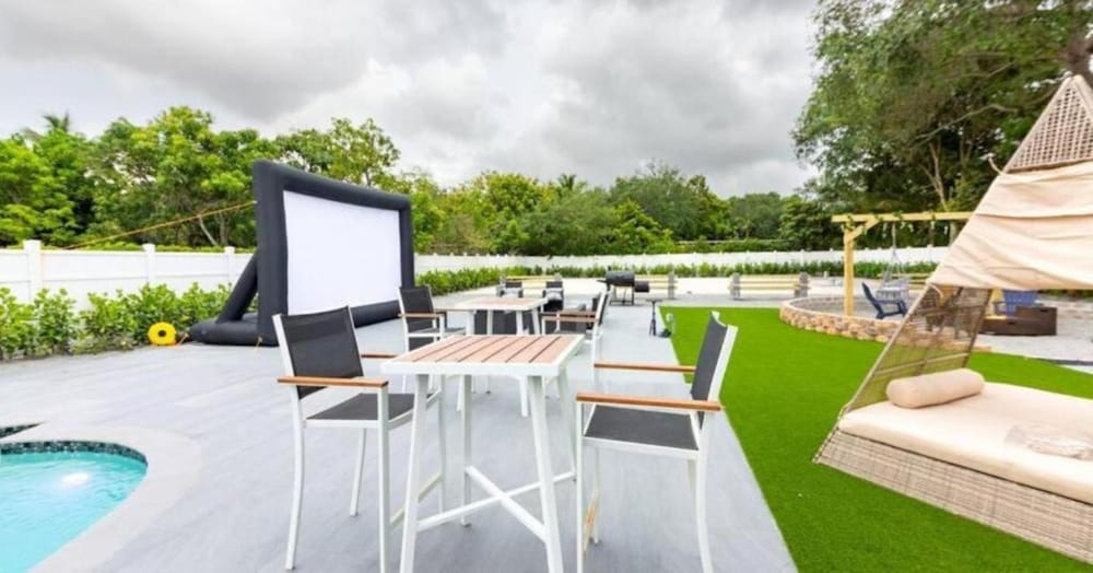Athletic Villa Football Field Gym Cinema