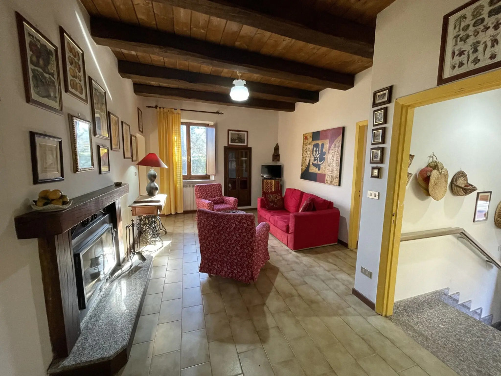 A holiday home with swimming pool in a national park