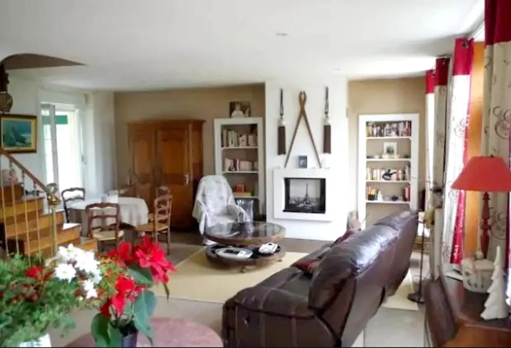 Villa With 4 Bedrooms in Saint-germain-du-pert, With Pool Access, Encl