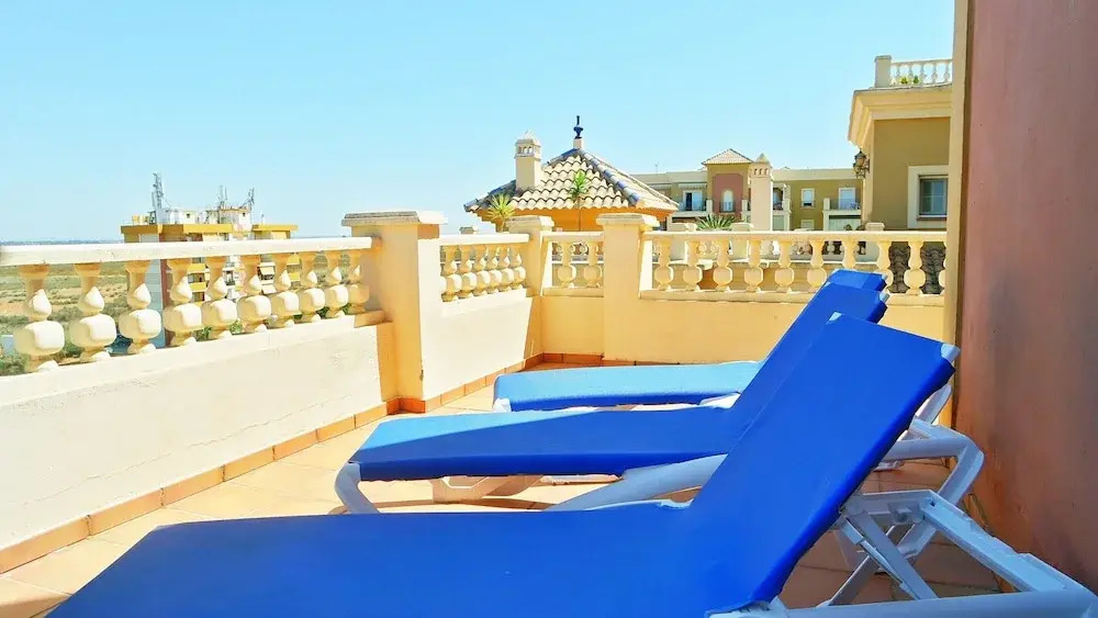 Seaside Duplex in Punta del Moral for 5