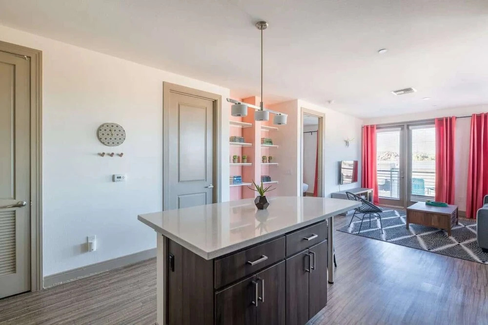 Modern Town Lake waterfront CozySuites in paradise