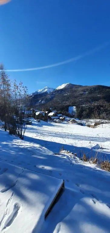Studio de Charme Au Melezet, Les Orres. Plein Sud.
