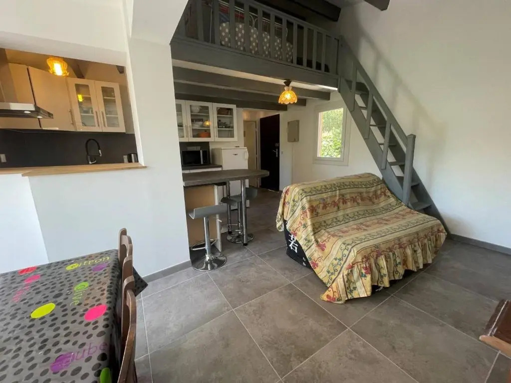 Maison rénovée climatisée, jardin, 4 couchages, à 1000m de la plage, parking privé, Saint-Cyprien - FR-1-225D-160