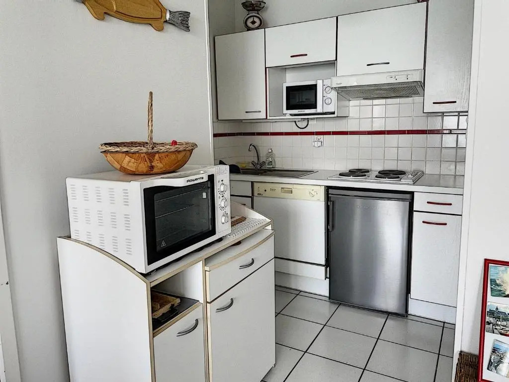 Appartement Granville, 2 pièces, 3 personnes - FR-1-361-89