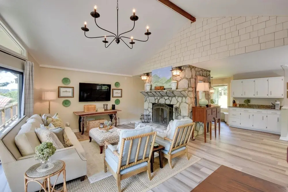 Stunning Dillard Home w/ Yard in Sky Valley!
