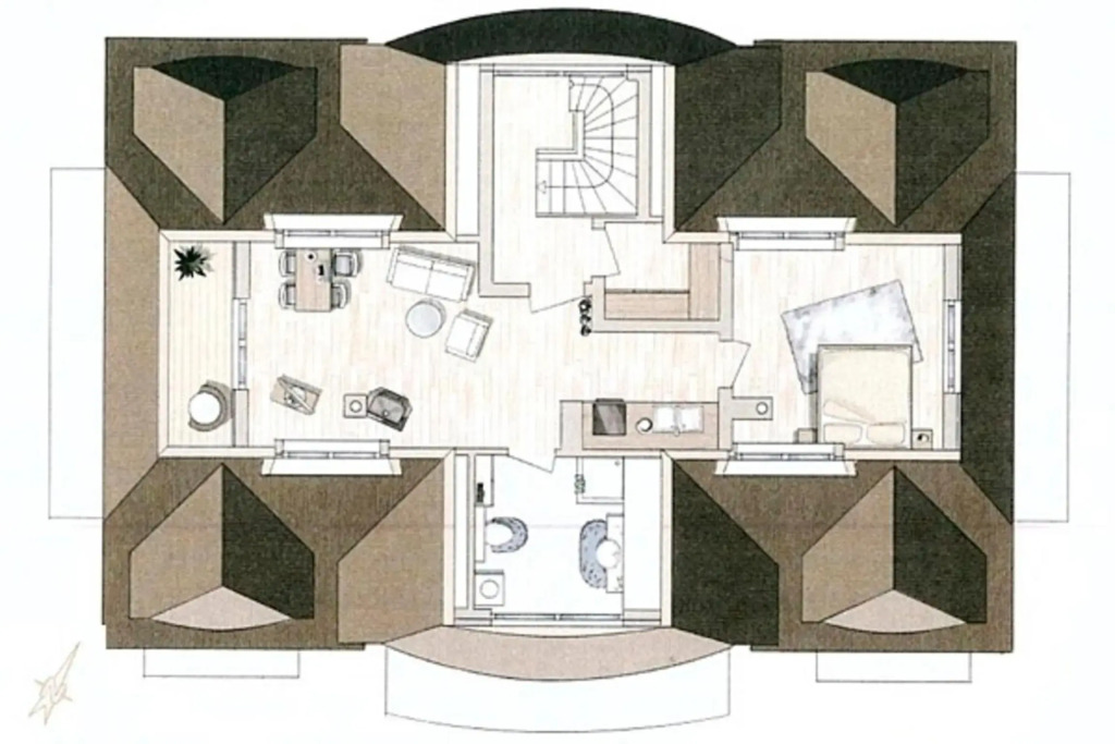 Villa Obendtied, DG-Wohnung "Reet" FW 6