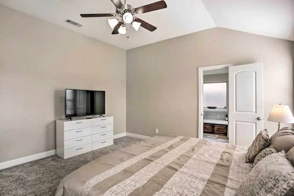 Private Yard & Grill: Greenville Vacation Rental