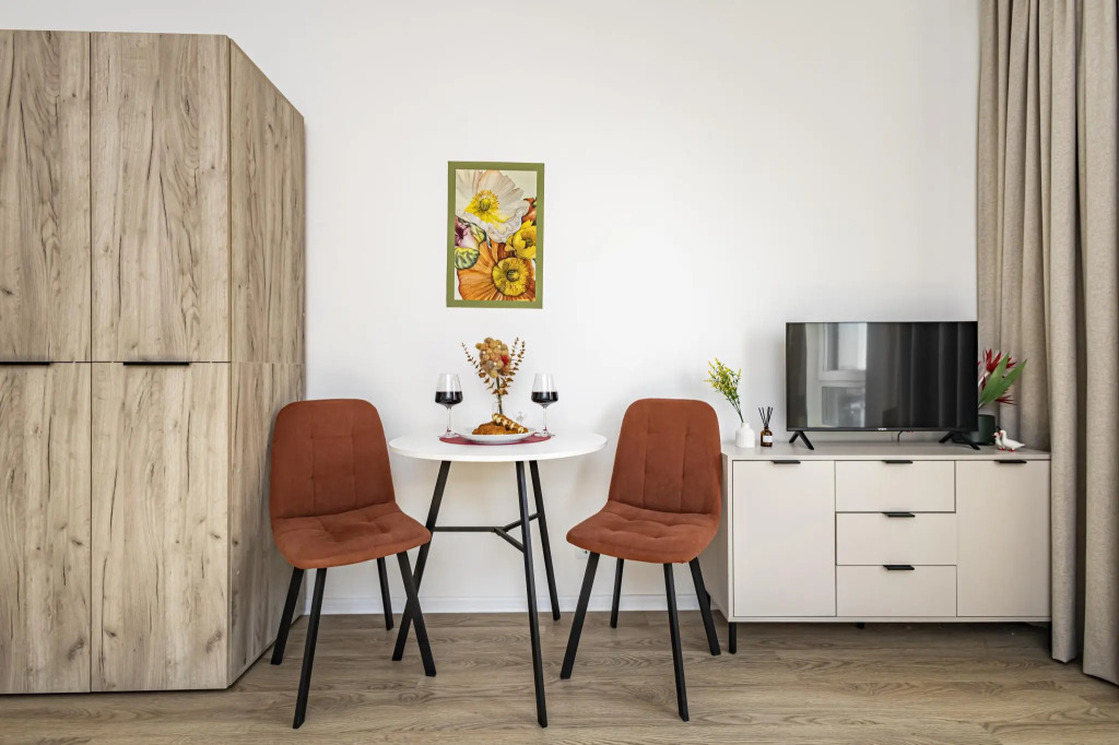 Cozy studio on Kolomenskaya