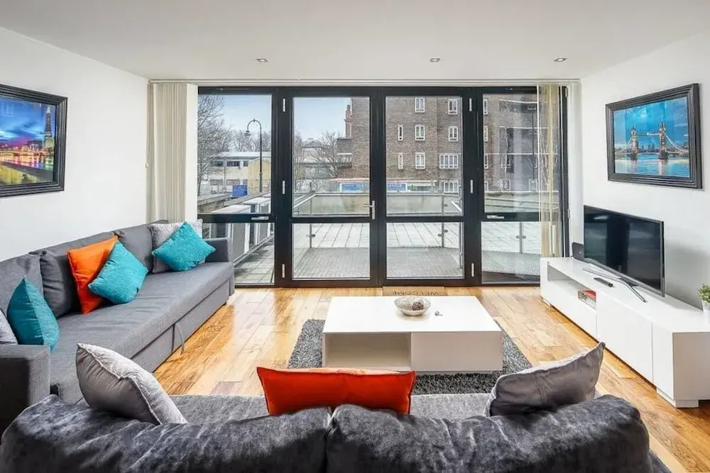 Modern 2bed 2bath, Sleeps 6, 4mins to Euston