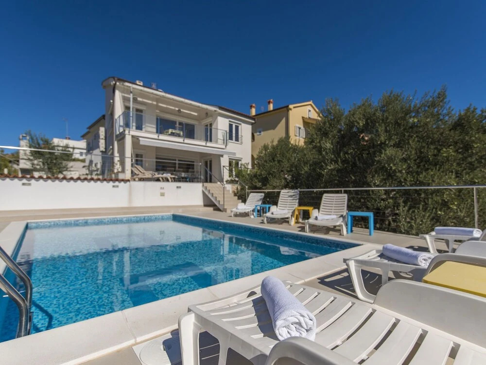 Modern Villa With sea View and Private Pool Just 350 Meters From the First Beach