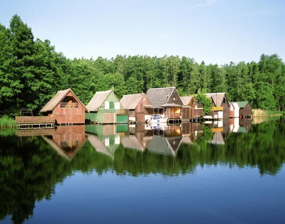 Familienfreundliches Ferienhaus mit Kamin in Babke