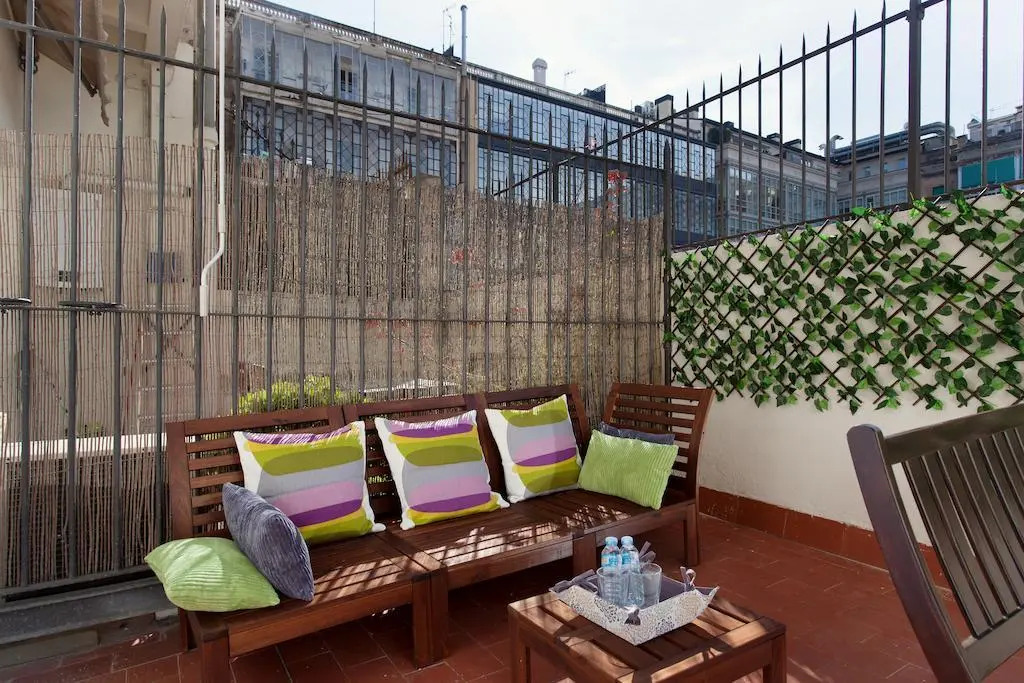 BarcelonaForRent The Living Terrace