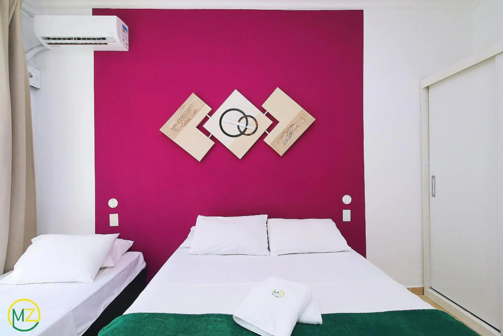 Studio economico com vista para o mar no posto 2 em Copacabana!