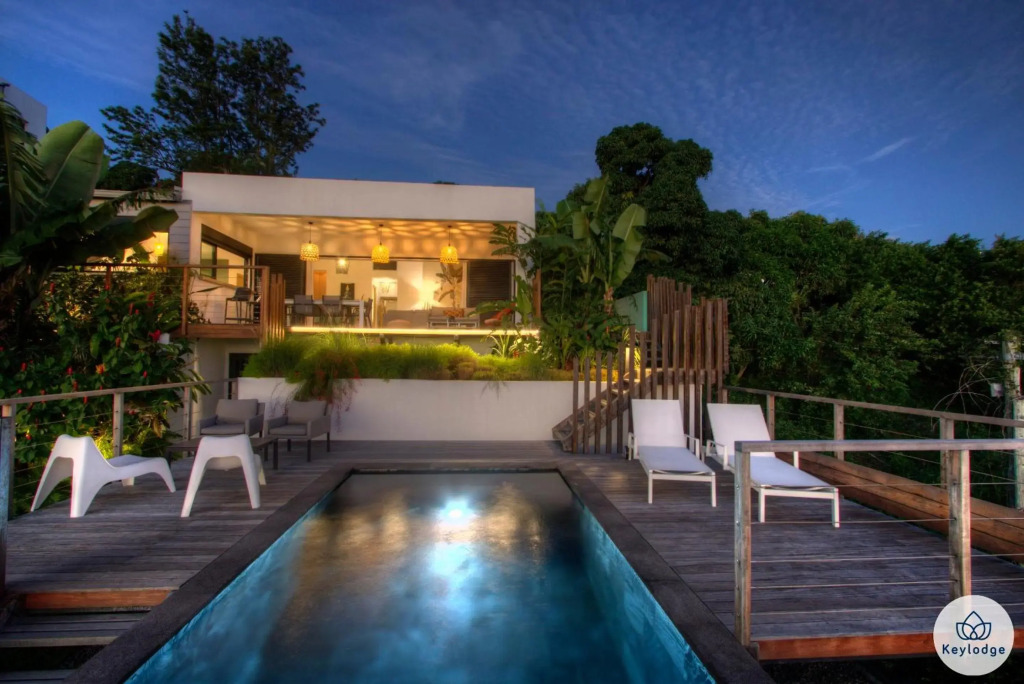Villa Paloma 4 étoiles avec Piscine et Vue exceptionnelle sur l'ocean à Saint-Leu