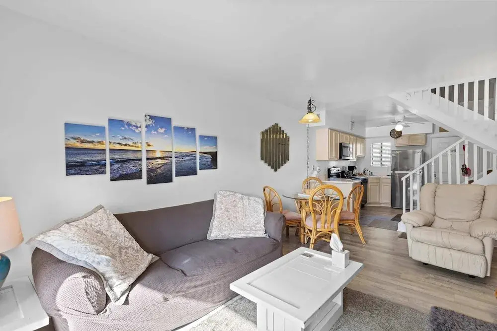 Rustic Harbor I Canal-front 3BR Condo, Private Deck & Fenced Yard