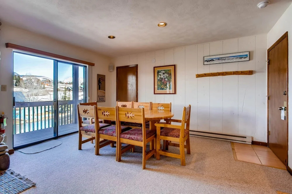 3 Br Unit With Fireplace & Mountain Views 3 Bedroom Condo - No Cleaning Fee! by RedAwning