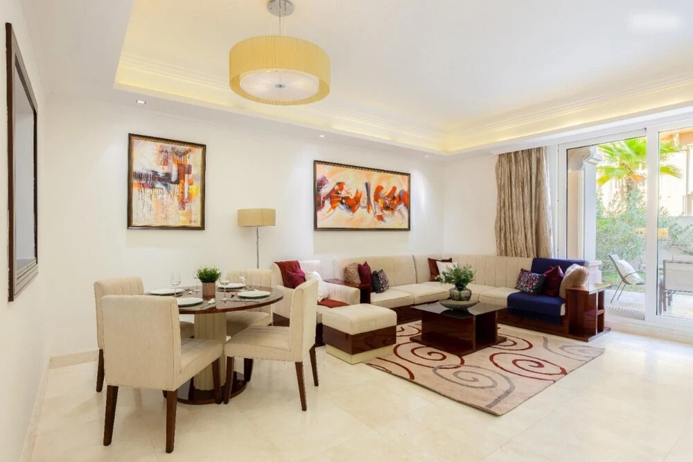 Beachfront Garden 2BR APT in Luxury Resort
