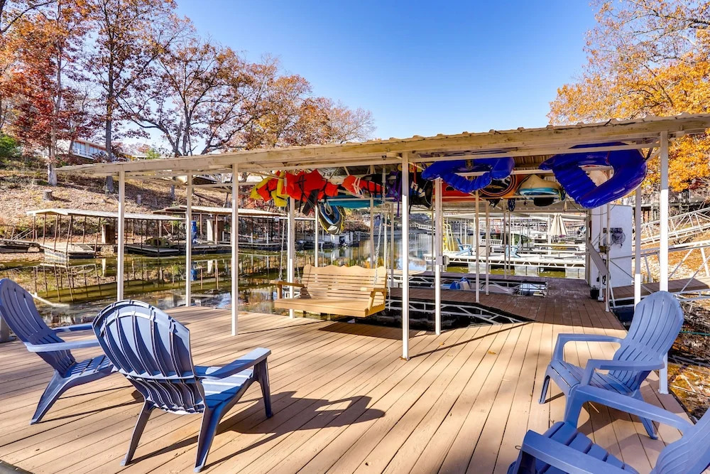 Private Boat Dock: Sunrise Beach Home w/ Fire Pit