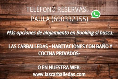 Apartamentos turísticos LAS CARBALLEDAS