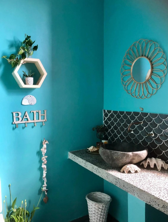 The Pink House boho apartment