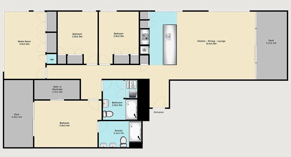 QV New Luxury Apt Tandem Carpark - 975