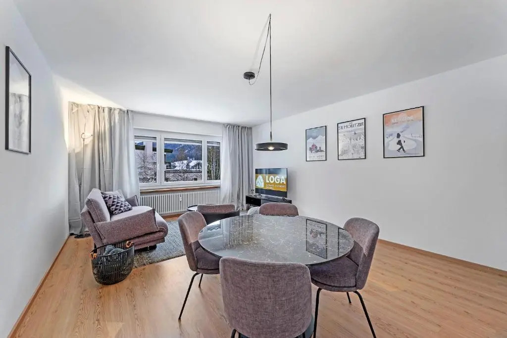 Abitaziun Belmunt 103 - St Moritz "LOGA ELEGANCE APARTMENT"