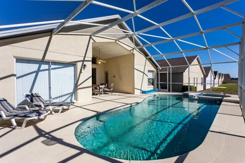 Superbly Furnished 4 BED Villa With Private South Facing Pool, Extended SUN Deck AND SPA - 348